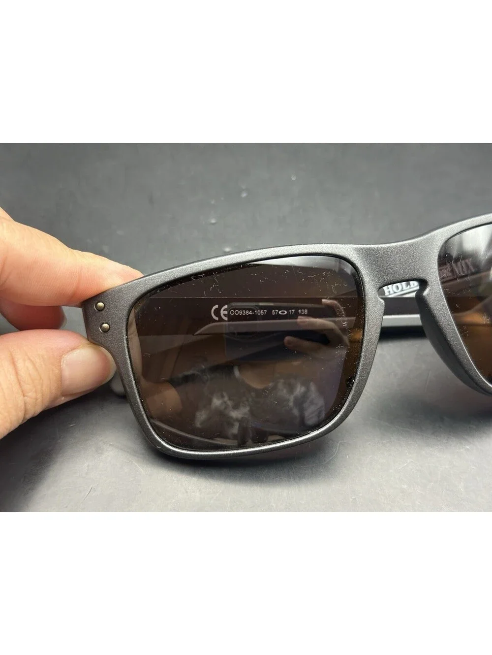 Oakley Holbrook Mix Metal Steel/Prizm Daily Polarized Lenses OO9384-1057